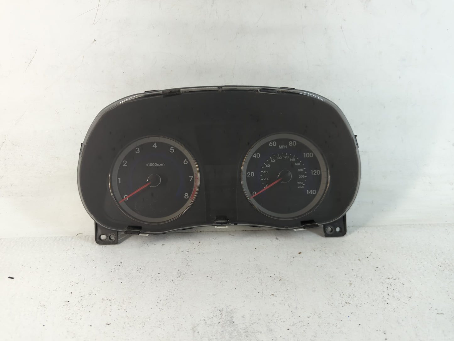 2015-2017 Hyundai Accent Instrument Cluster Speedometer Gauges P/N:94021-1R500 Fits Fits 2015 2016 2017 OEM Used Auto Parts 