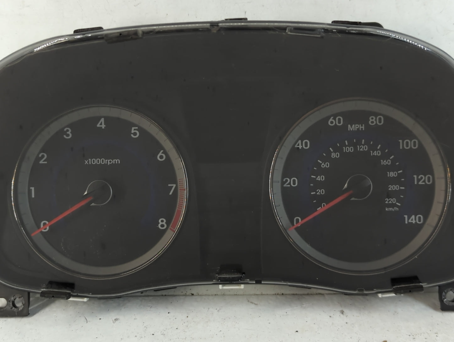 2015-2017 Hyundai Accent Instrument Cluster Speedometer Gauges P/N:94021-1R500 Fits Fits 2015 2016 2017 OEM Used Auto Parts 