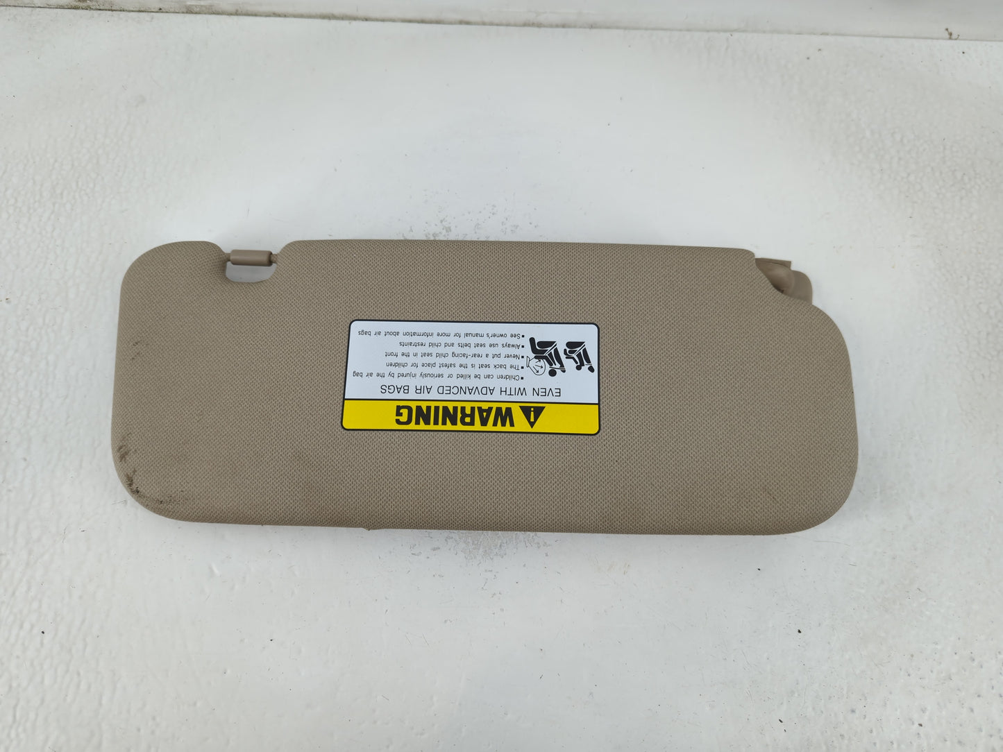 2014-2017 Hyundai Accent Sun Visor Shade Replacement Driver Left Mirror Fits Fits 2014 2015 2016 2017 OEM Used Auto Parts - 