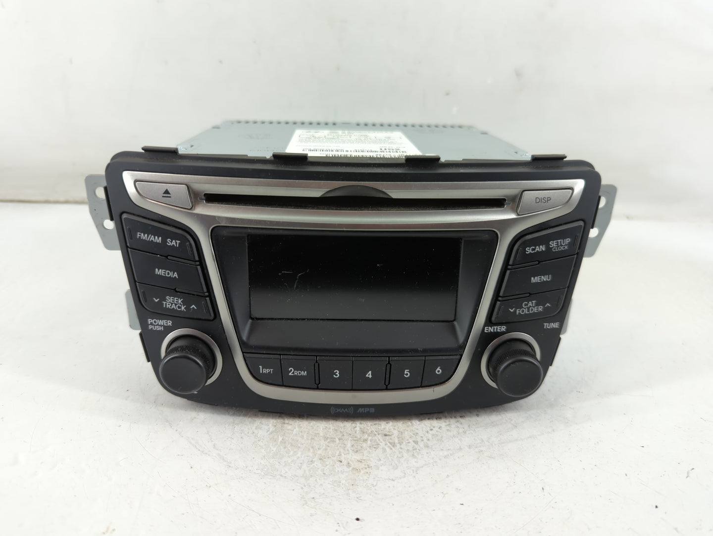 2015-2017 Hyundai Accent Radio AM FM Cd Player Receiver Replacement P/N:96170-1R111RDR Fits Fits 2015 2016 2017 OEM Used Aut