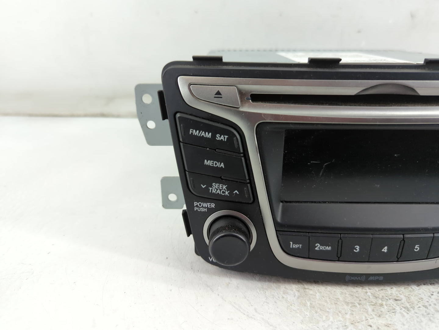 2015-2017 Hyundai Accent Radio AM FM Cd Player Receiver Replacement P/N:96170-1R111RDR Fits Fits 2015 2016 2017 OEM Used Aut