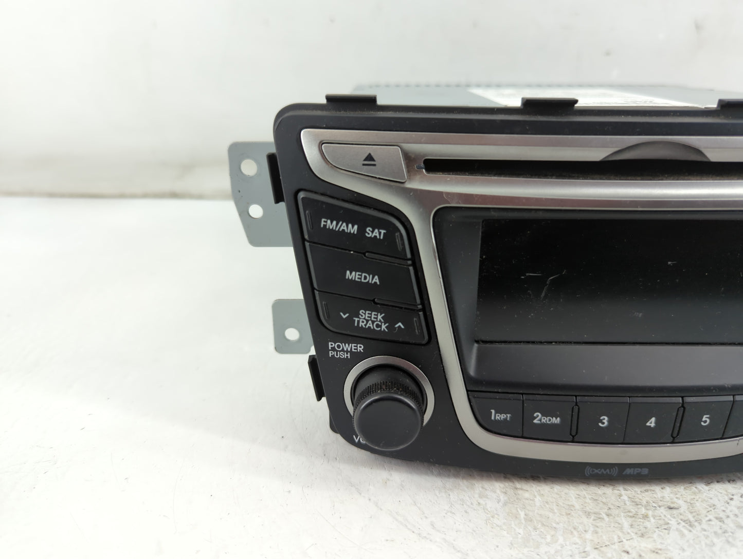 2015-2017 Hyundai Accent Radio AM FM Cd Player Receiver Replacement P/N:96170-1R111RDR Fits Fits 2015 2016 2017 OEM Used Aut