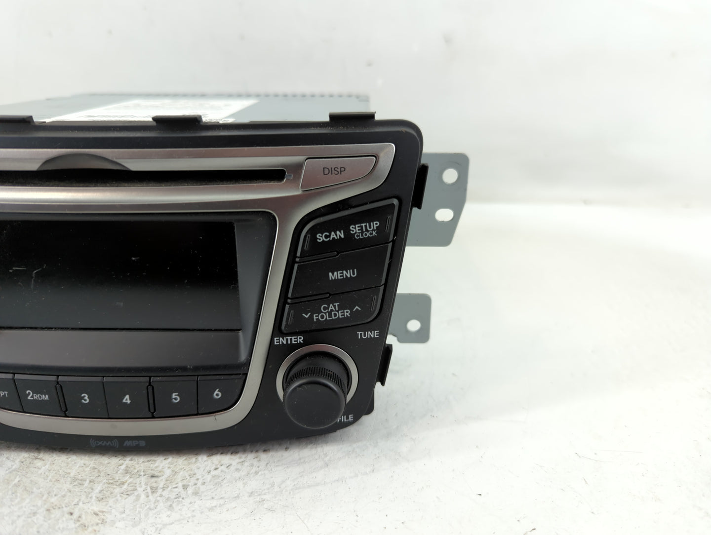 2015-2017 Hyundai Accent Radio AM FM Cd Player Receiver Replacement P/N:96170-1R111RDR Fits Fits 2015 2016 2017 OEM Used Aut