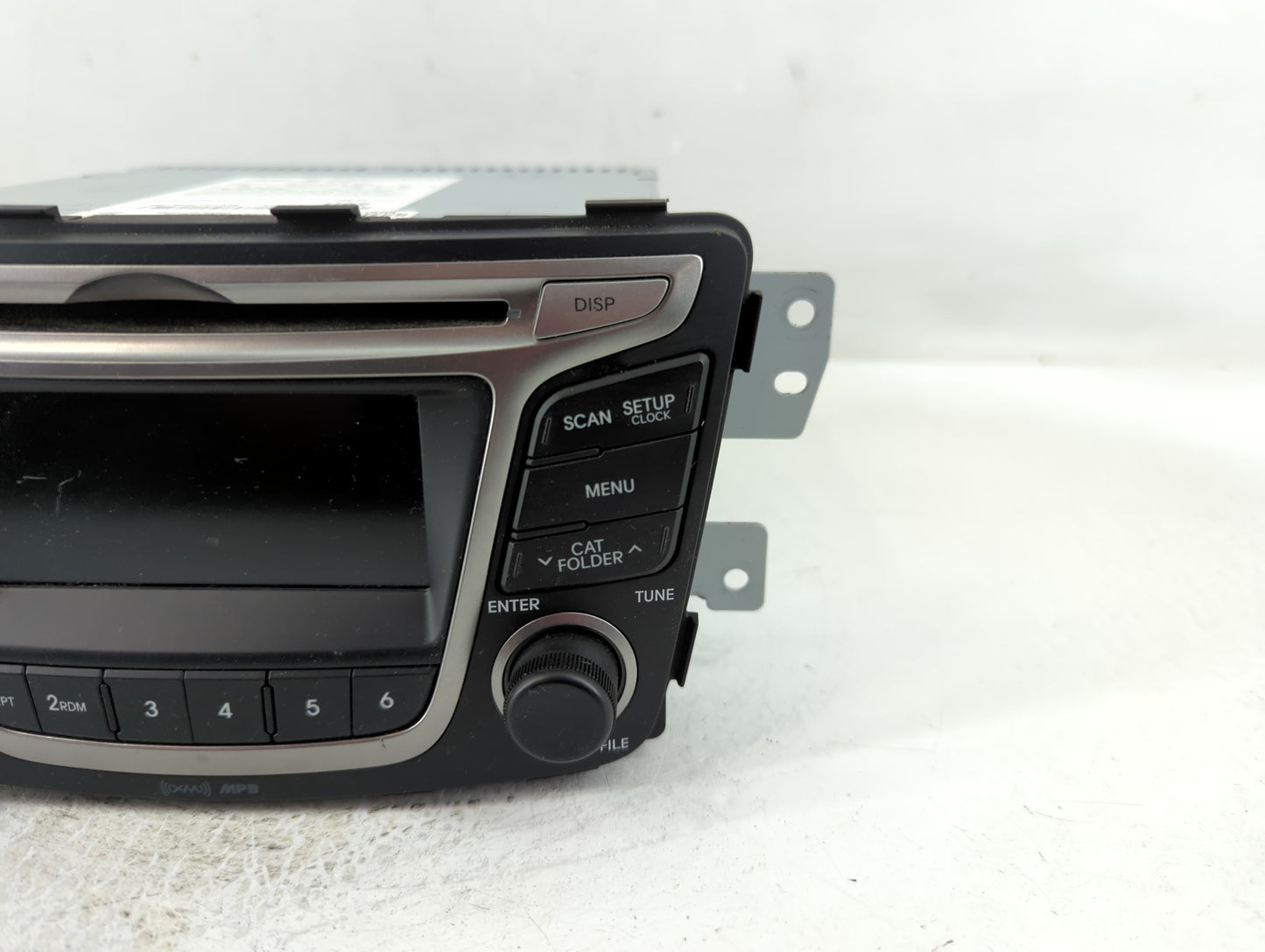 2015-2017 Hyundai Accent Radio AM FM Cd Player Receiver Replacement P/N:96170-1R111RDR Fits Fits 2015 2016 2017 OEM Used Aut