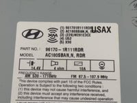 2015-2017 Hyundai Accent Radio AM FM Cd Player Receiver Replacement P/N:96170-1R111RDR Fits Fits 2015 2016 2017 OEM Used Aut
