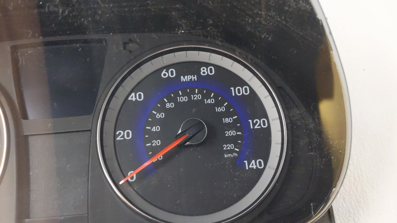 2015-2017 Hyundai Accent Instrument Cluster Speedometer Gauges P/N:94021-1R510 Fits Fits 2015 2016 2017 OEM Used Auto Parts 