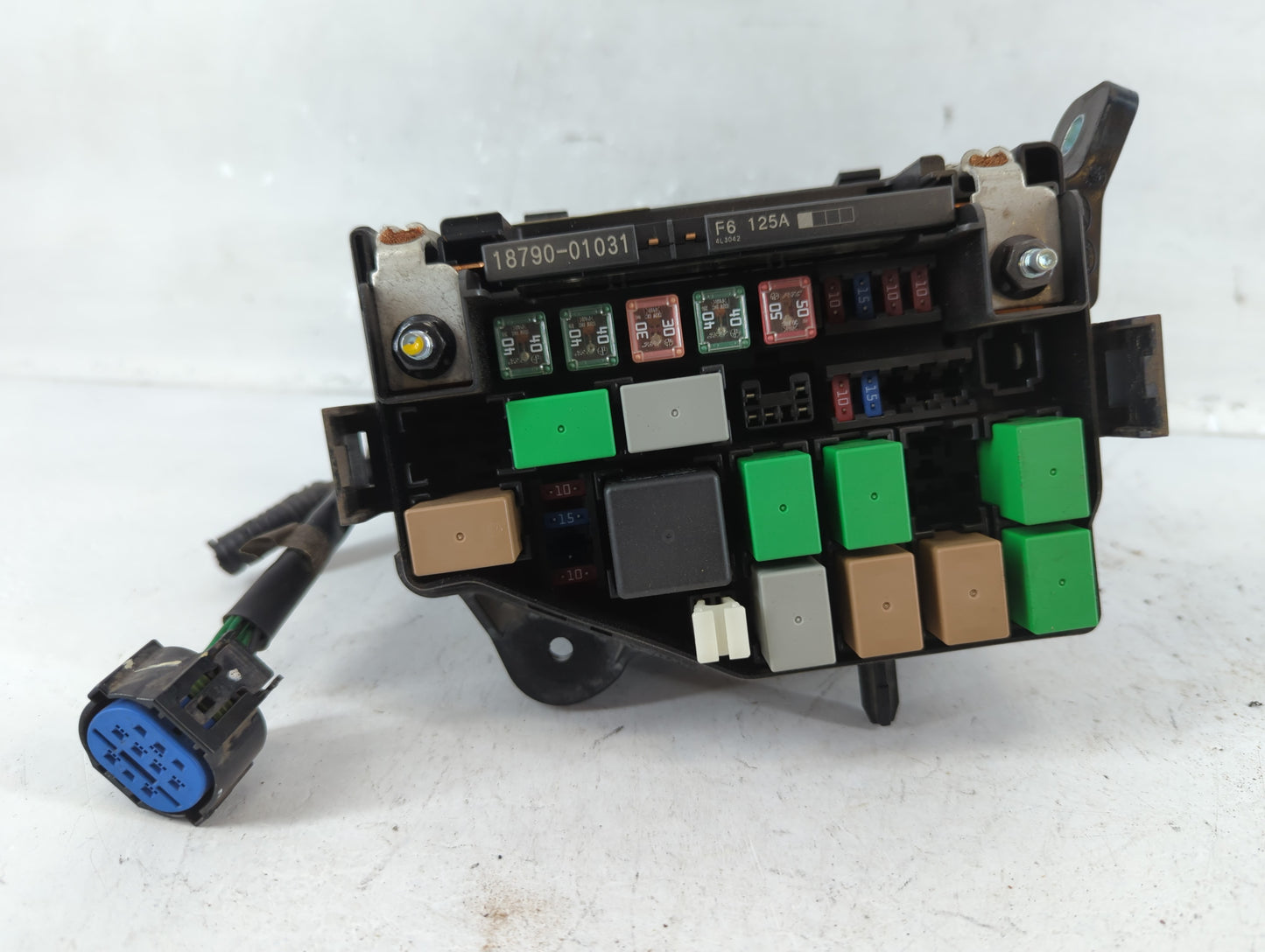 2015-2017 Hyundai Accent Fusebox Fuse Box Panel Relay Module P/N:91420-1R710 Fits Fits 2015 2016 2017 OEM Used Auto Parts - 