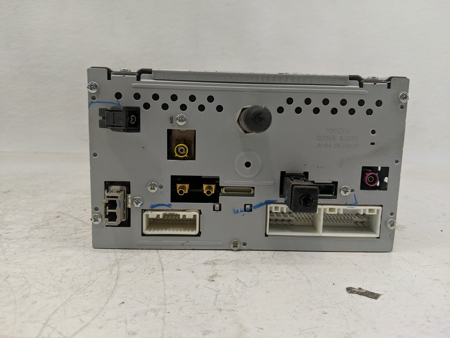 2015 Hyundai Azera Radio AM FM Cd Player Receiver Replacement P/N:96560-3V530VD4 Fits OEM Used Auto Parts - Oemusedautoparts