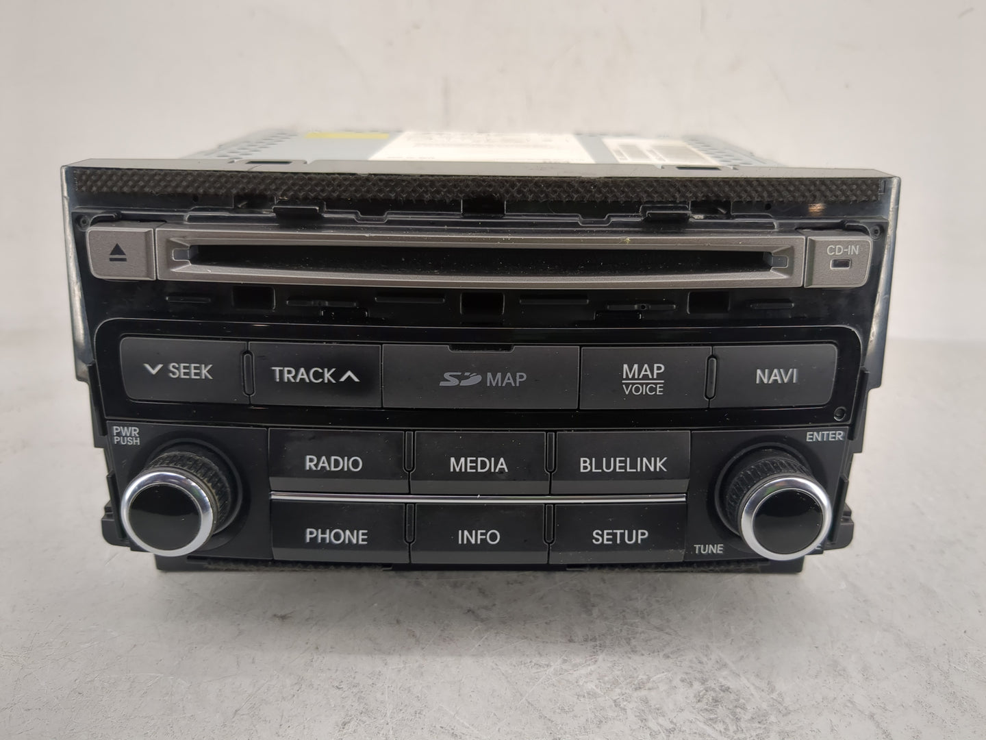 2015-2017 Hyundai Azera Radio AM FM Cd Player Receiver Replacement P/N:96560-3V530VD4 Fits Fits 2015 2016 2017 OEM Used Auto