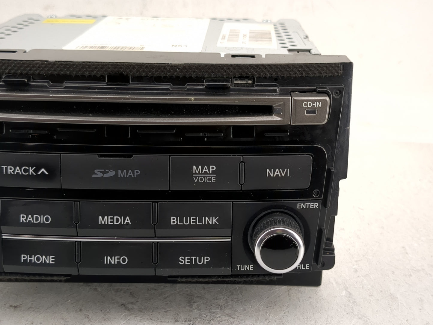 2015-2017 Hyundai Azera Radio AM FM Cd Player Receiver Replacement P/N:96560-3V530VD4 Fits Fits 2015 2016 2017 OEM Used Auto
