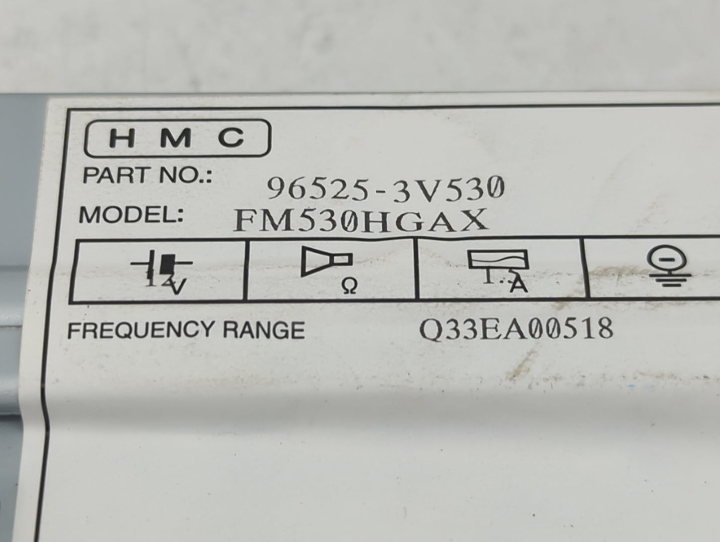 2015-2017 Hyundai Azera Information Display Screen - Oemusedautoparts1.com