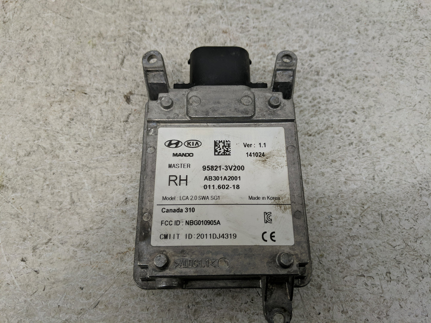 2015 Hyundai Azera PCM Engine Control Computer ECU ECM PCU OEM P/N:95821-3V200 Fits OEM Used Auto Parts - Oemusedautoparts1.