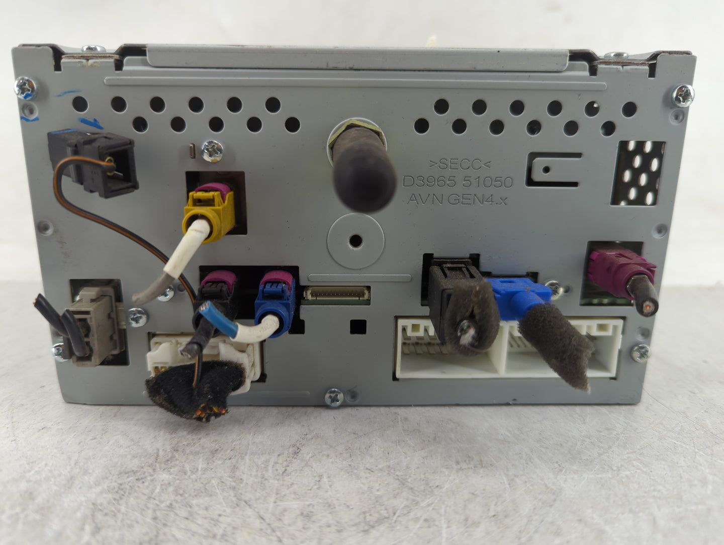 2015-2017 Hyundai Azera Radio AM FM Cd Player Receiver Replacement P/N:96560-3V531VD4 Fits Fits 2015 2016 2017 OEM Used Auto