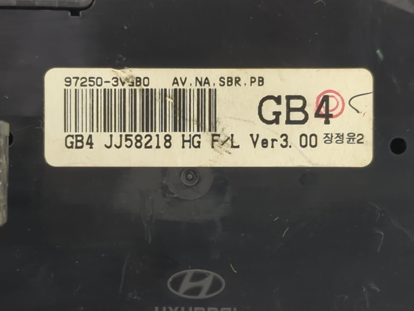 2015-2017 Hyundai Azera Climate Control Module Temperature AC/Heater Replacement P/N:97250-3V9B0 Fits Fits 2015 2016 2017 OE