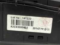 2015-2017 Hyundai Azera Climate Control Module Temperature AC/Heater Replacement P/N:A2C93000402 Fits Fits 2015 2016 2017 OE