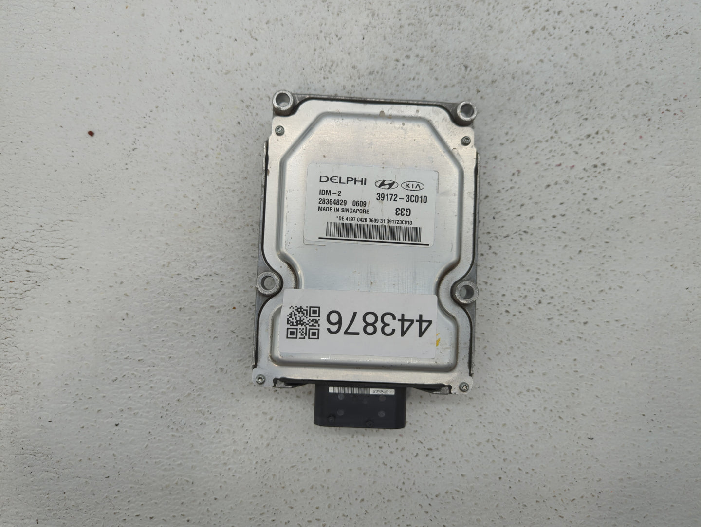 2012-2017 Hyundai Azera PCM Engine Control Computer ECU ECM PCU OEM P/N:39172-3C020 39175-3C000 Fits OEM Used Auto Parts - O