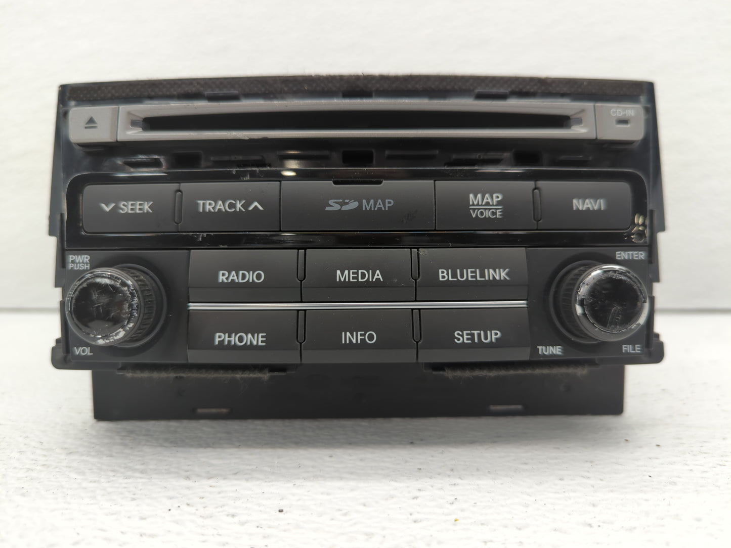 2015-2017 Hyundai Azera Am Fm Cd Player Radio Receiver - Oemusedautoparts1.com