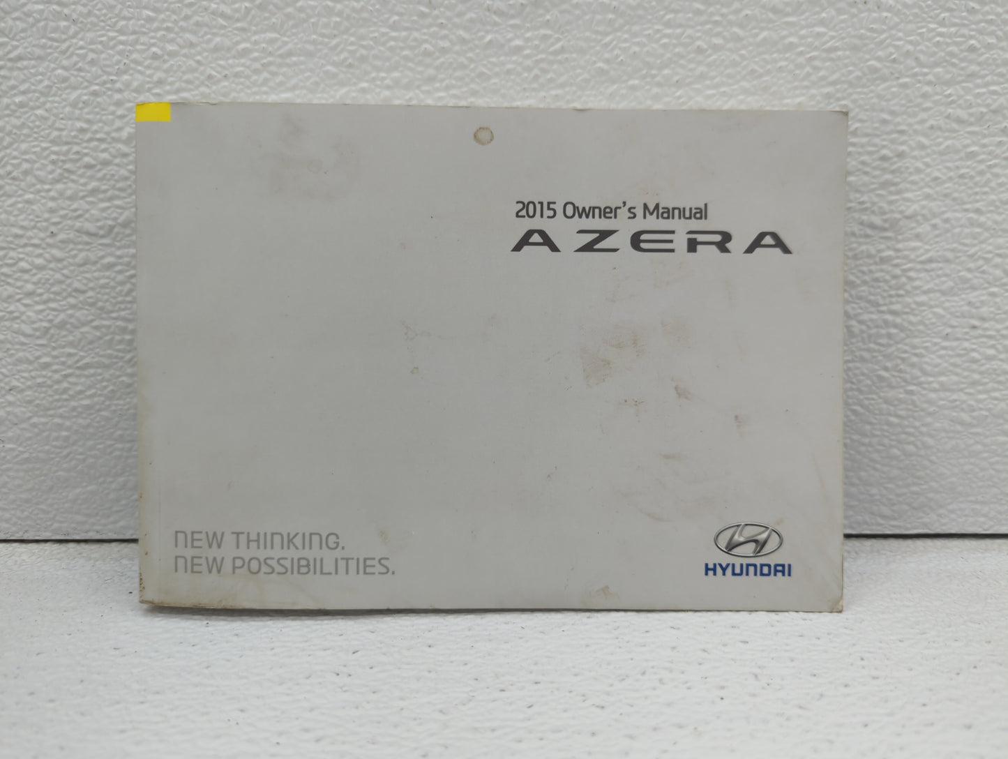 2015 Hyundai Azera Owners Manual Book Guide OEM Used Auto Parts - Oemusedautoparts1.com
