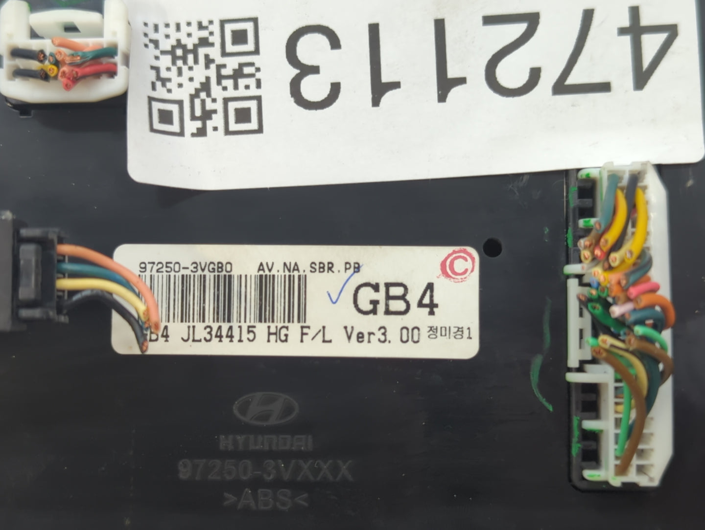 2015-2017 Hyundai Azera Climate Control Module Temperature AC/Heater Replacement P/N:97250-3VGB0 Fits Fits 2015 2016 2017 OE