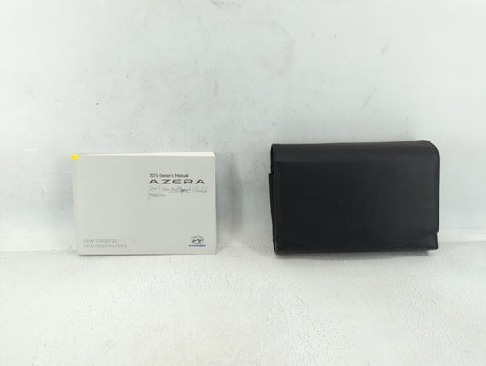 2015 Hyundai Azera Owners Manual Book Guide P/N:F3V0-EU40A OEM Used Auto Parts - Oemusedautoparts1.com