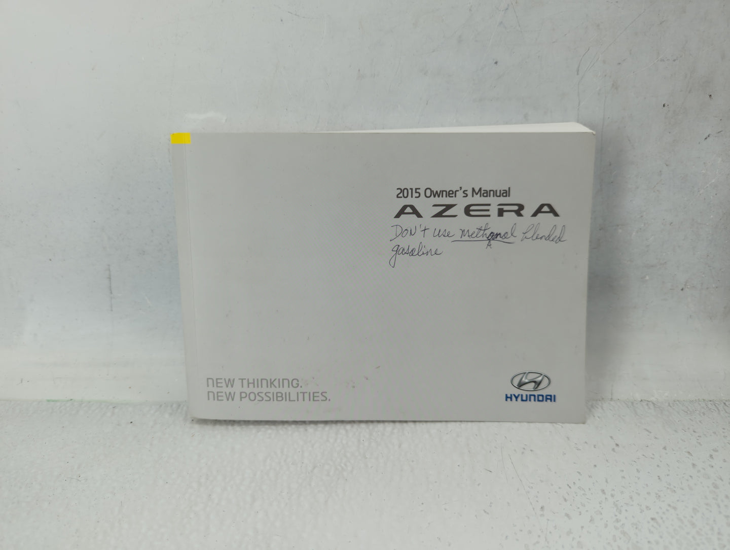 2015 Hyundai Azera Owners Manual Book Guide P/N:F3V0-EU40A OEM Used Auto Parts - Oemusedautoparts1.com