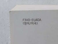 2015 Hyundai Azera Owners Manual Book Guide P/N:F3V0-EU40A OEM Used Auto Parts - Oemusedautoparts1.com