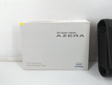 2015 Hyundai Azera Owners Manual Book Guide P/N:F3V0-EU4DB OEM Used Auto Parts