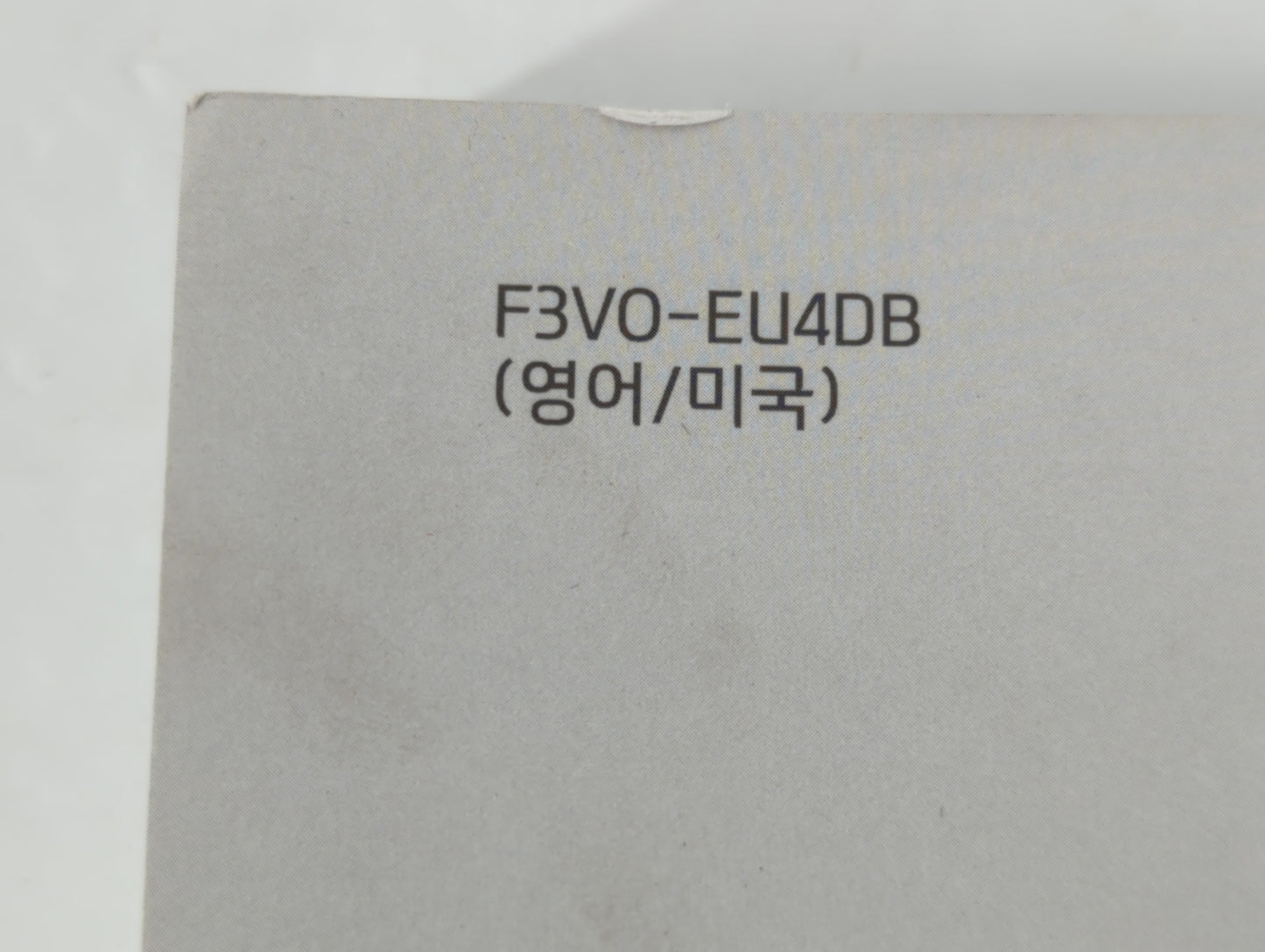 2015 Hyundai Azera Owners Manual Book Guide P/N:F3V0-EU4DB OEM Used Auto Parts - Oemusedautoparts1.com