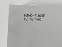 2015 Hyundai Azera Owners Manual Book Guide P/N:F3V0-EU4DB OEM Used Auto Parts - Oemusedautoparts1.com