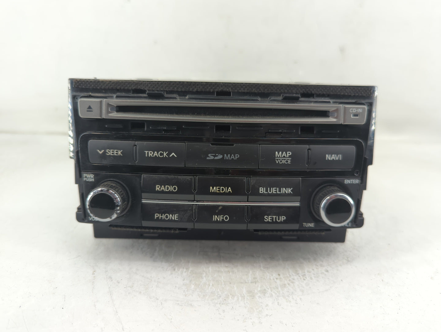 2015-2017 Hyundai Azera Radio AM FM Cd Player Receiver Replacement P/N:96560-3V530VD4 Fits Fits 2015 2016 2017 OEM Used Auto