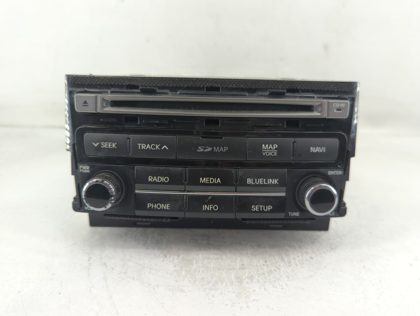 2015-2017 Hyundai Azera Radio AM FM Cd Player Receiver Replacement P/N:96560-3V530VD4 Fits Fits 2015 2016 2017 OEM Used Auto