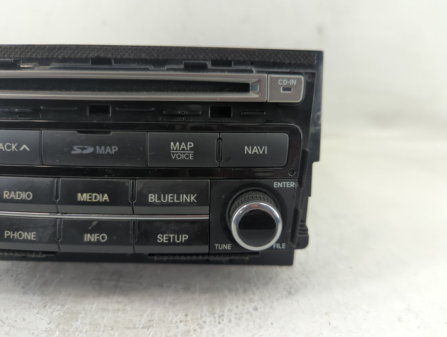 2015-2017 Hyundai Azera Radio AM FM Cd Player Receiver Replacement P/N:96560-3V530VD4 Fits Fits 2015 2016 2017 OEM Used Auto