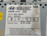 2015-2017 Hyundai Azera Radio AM FM Cd Player Receiver Replacement P/N:96560-3V530VD4 Fits Fits 2015 2016 2017 OEM Used Auto