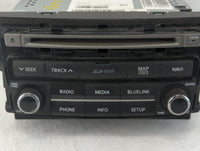 2015-2017 Hyundai Azera Radio AM FM Cd Player Receiver Replacement P/N:96560-3V530VD4 Fits Fits 2015 2016 2017 OEM Used Auto