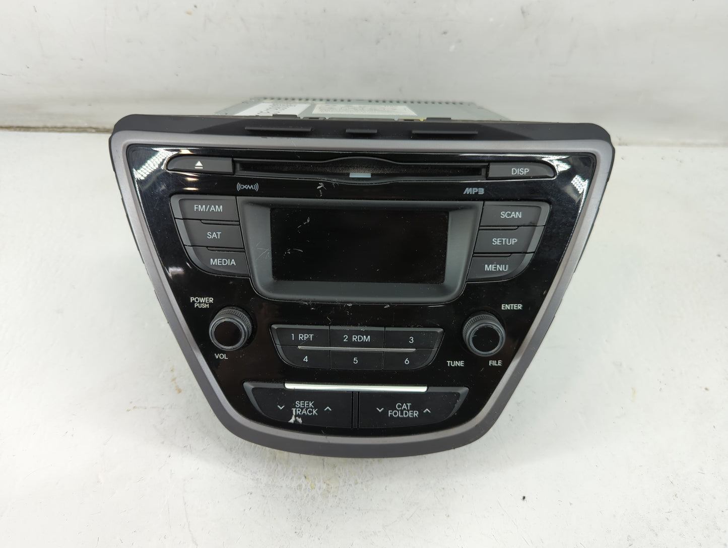 2014-2016 Hyundai Elantra Radio AM FM Cd Player Receiver Replacement P/N:96170-3X156GU Fits Fits 2014 2015 2016 OEM Used Aut