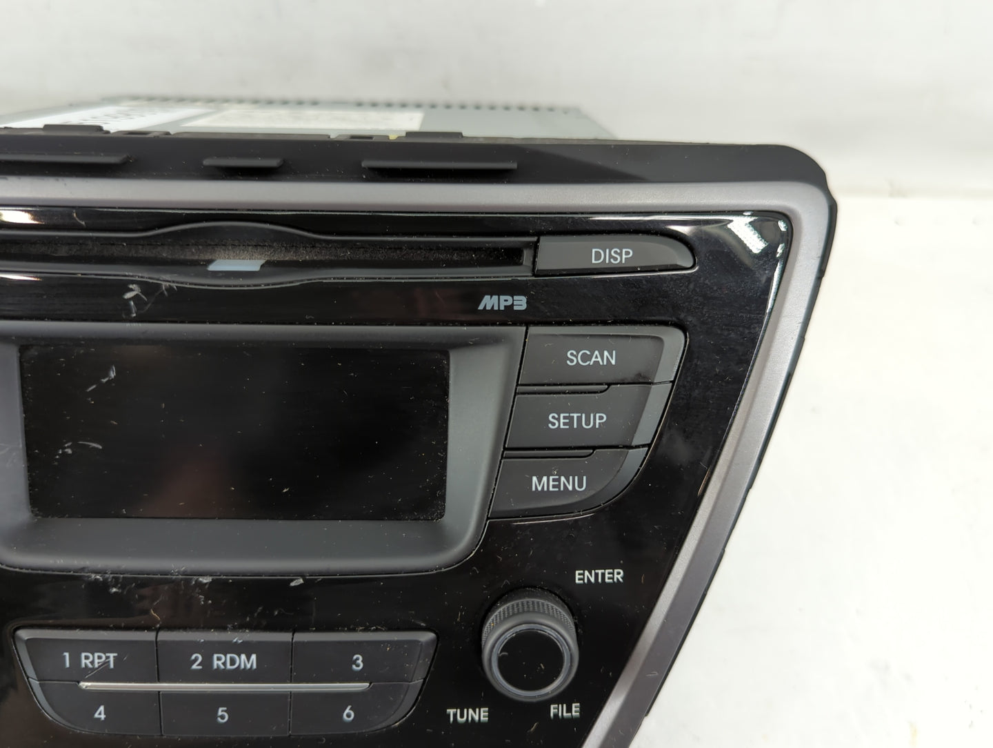 2014-2016 Hyundai Elantra Radio AM FM Cd Player Receiver Replacement P/N:96170-3X156GU Fits Fits 2014 2015 2016 OEM Used Aut