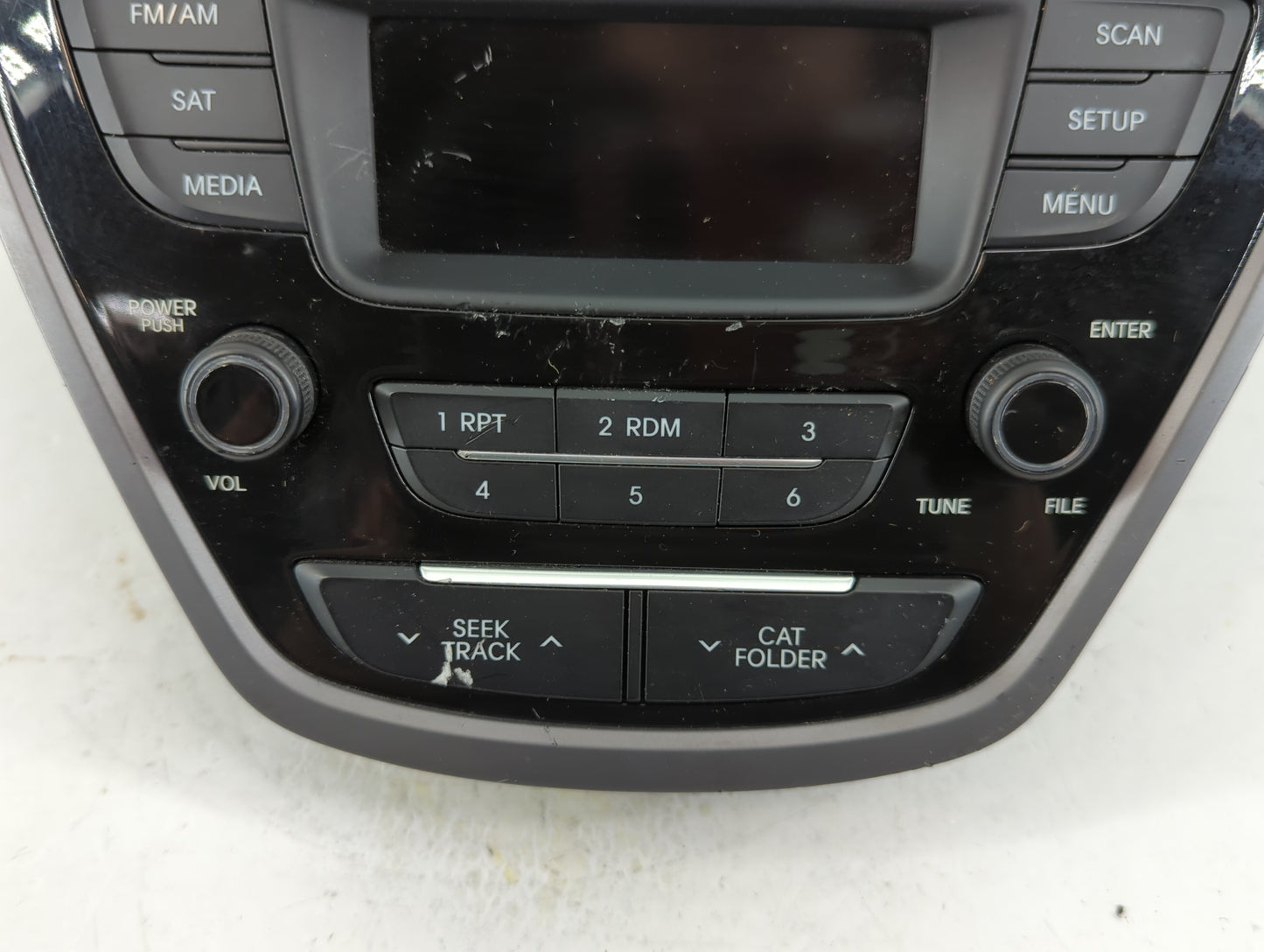 2014-2016 Hyundai Elantra Radio AM FM Cd Player Receiver Replacement P/N:96170-3X156GU Fits Fits 2014 2015 2016 OEM Used Aut