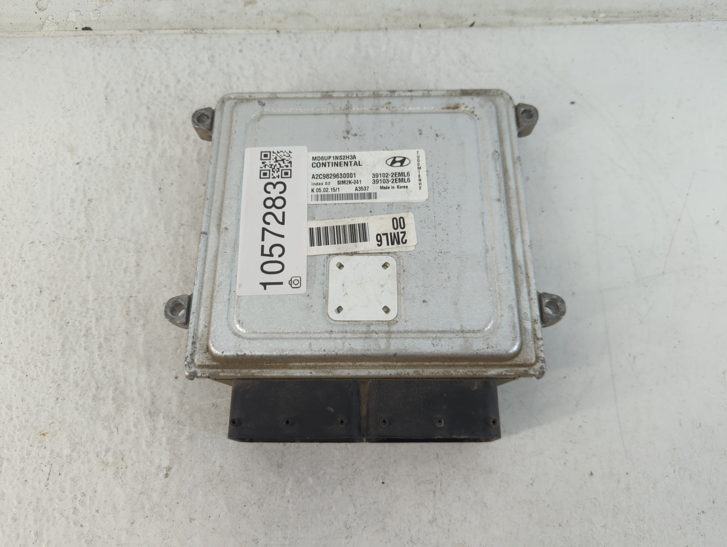 2014-2016 Hyundai Elantra PCM Engine Control Computer ECU ECM PCU OEM P/N:39102-2EML6 Fits Fits 2014 2015 2016 OEM Used Auto