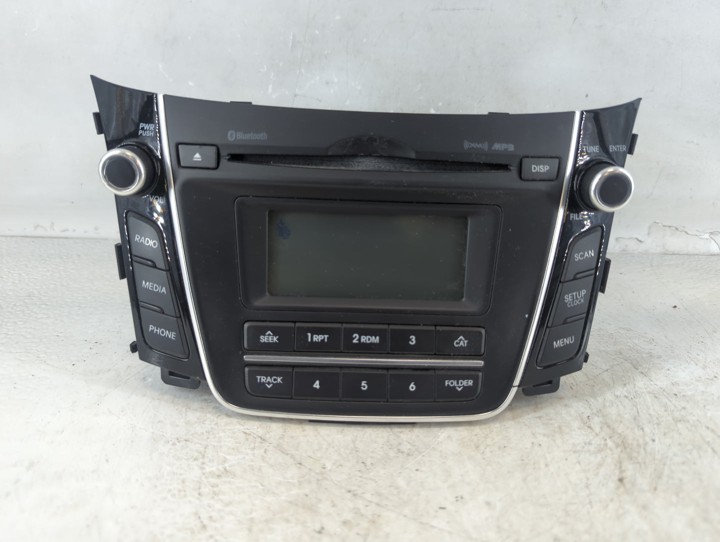2013-2015 Hyundai Elantra Radio AM FM Cd Player Receiver Replacement P/N:96170-A5160GU Fits Fits 2013 2014 2015 OEM Used Aut