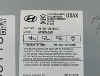 2013-2015 Hyundai Elantra Radio AM FM Cd Player Receiver Replacement P/N:96170-A5160GU Fits Fits 2013 2014 2015 OEM Used Aut