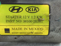 2014-2020 Hyundai Elantra Car Starter Motor Solenoid OEM P/N:8000604 36100-2E551 Fits Fits 2014 2015 2016 2017 2018 2019 202