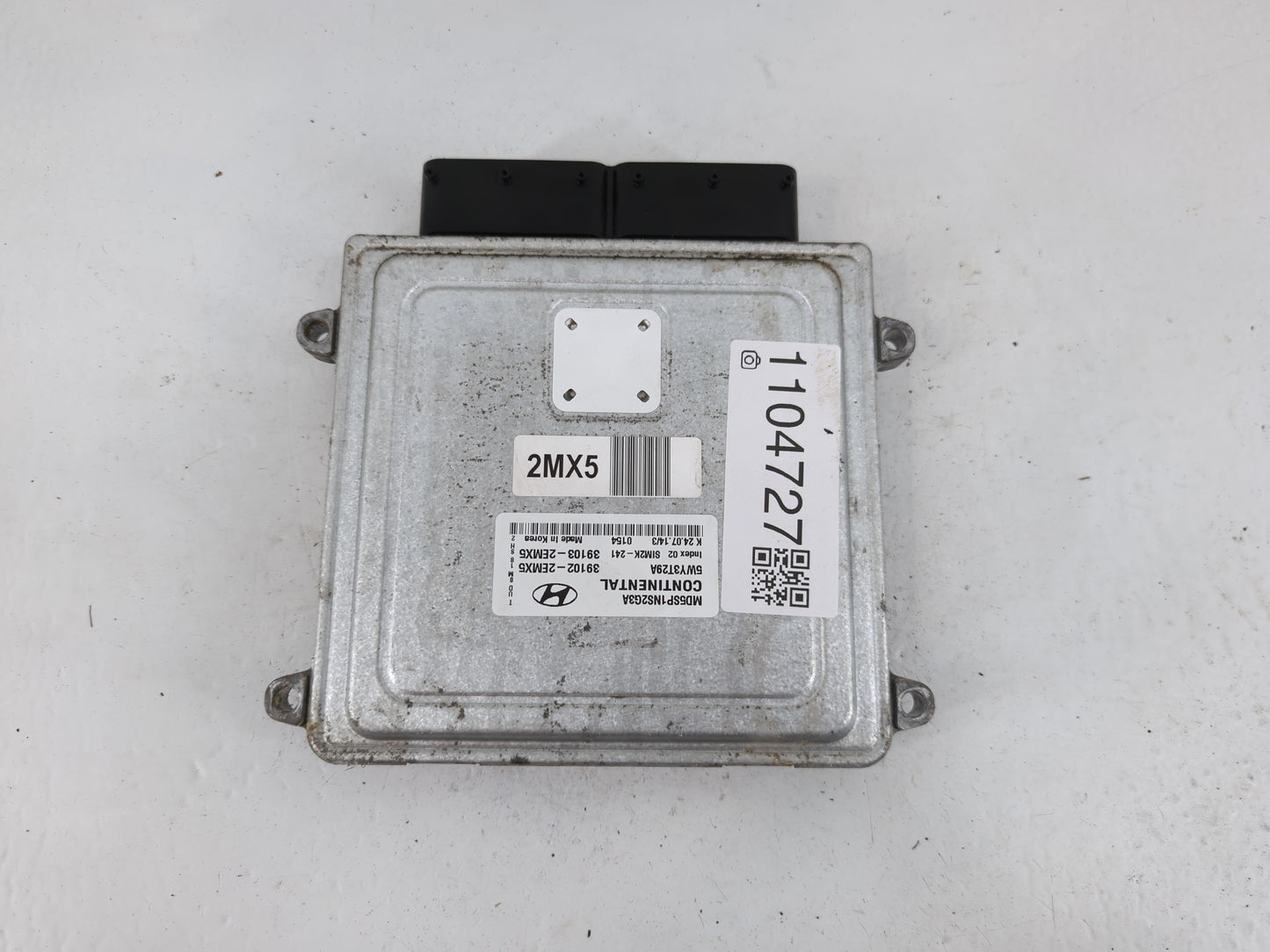 2014-2016 Hyundai Elantra PCM Engine Control Computer ECU ECM PCU OEM P/N:39103-2EMX5 39102-2EMX5 Fits Fits 2014 2015 2016 O