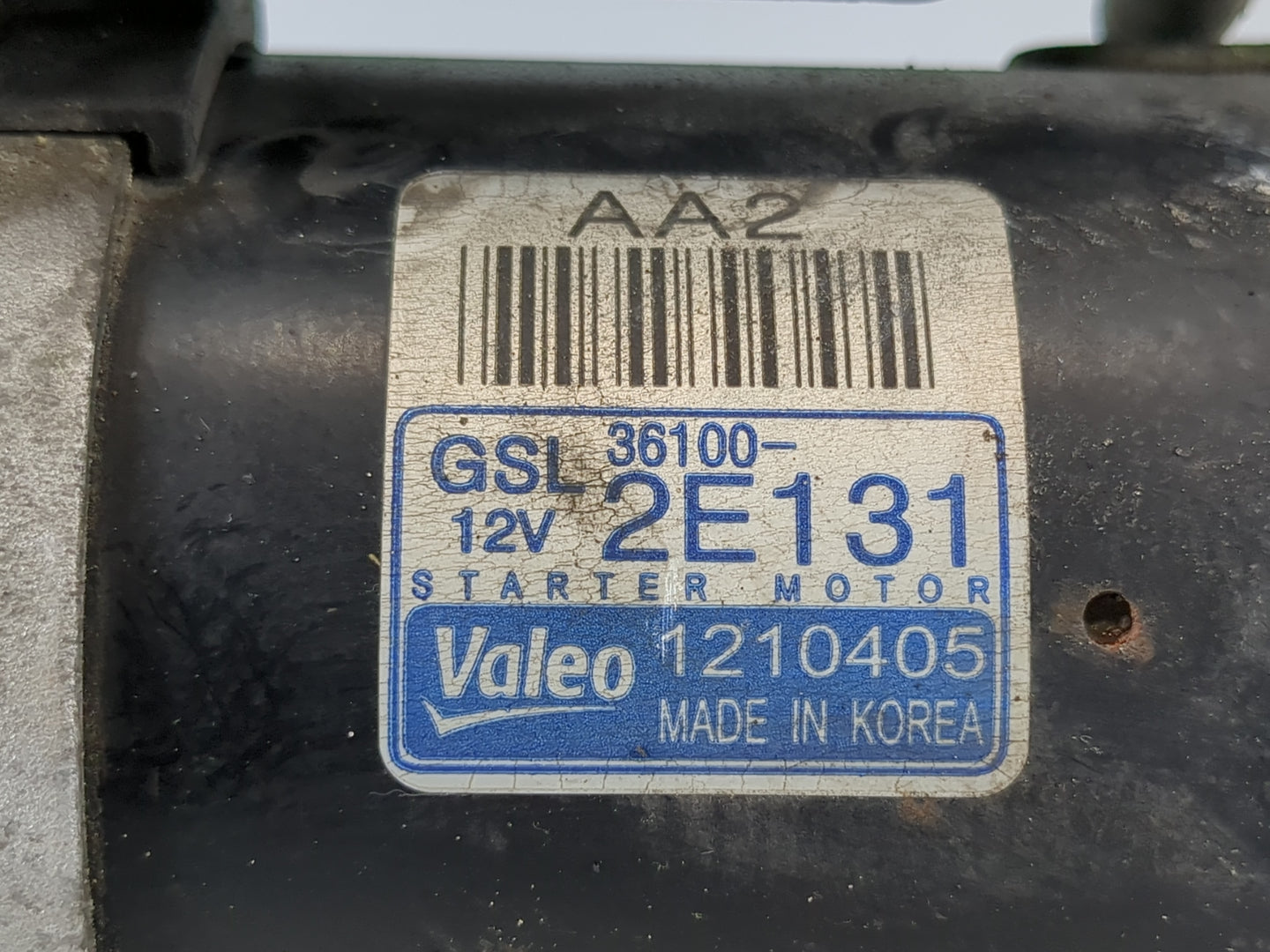 2014-2020 Hyundai Elantra Car Starter Motor Solenoid OEM P/N:36100-2E131 Fits Fits 2014 2015 2016 2017 2018 2019 2020 OEM Us