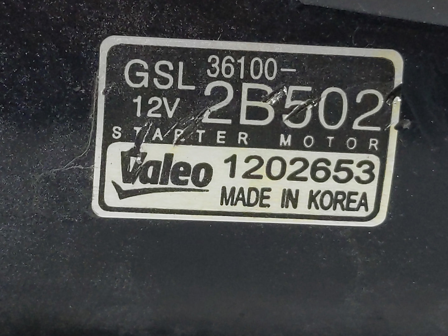 2014-2020 Hyundai Elantra Car Starter Motor Solenoid OEM P/N:36100-2b502 Fits Fits 2014 2015 2016 2017 2018 2019 2020 OEM Us