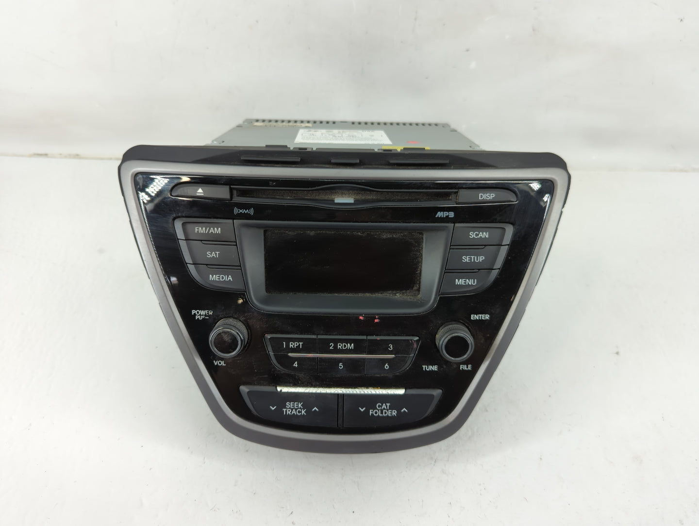 2014-2016 Hyundai Elantra Radio AM FM Cd Player Receiver Replacement P/N:96170-3X156GU Fits Fits 2014 2015 2016 OEM Used Aut