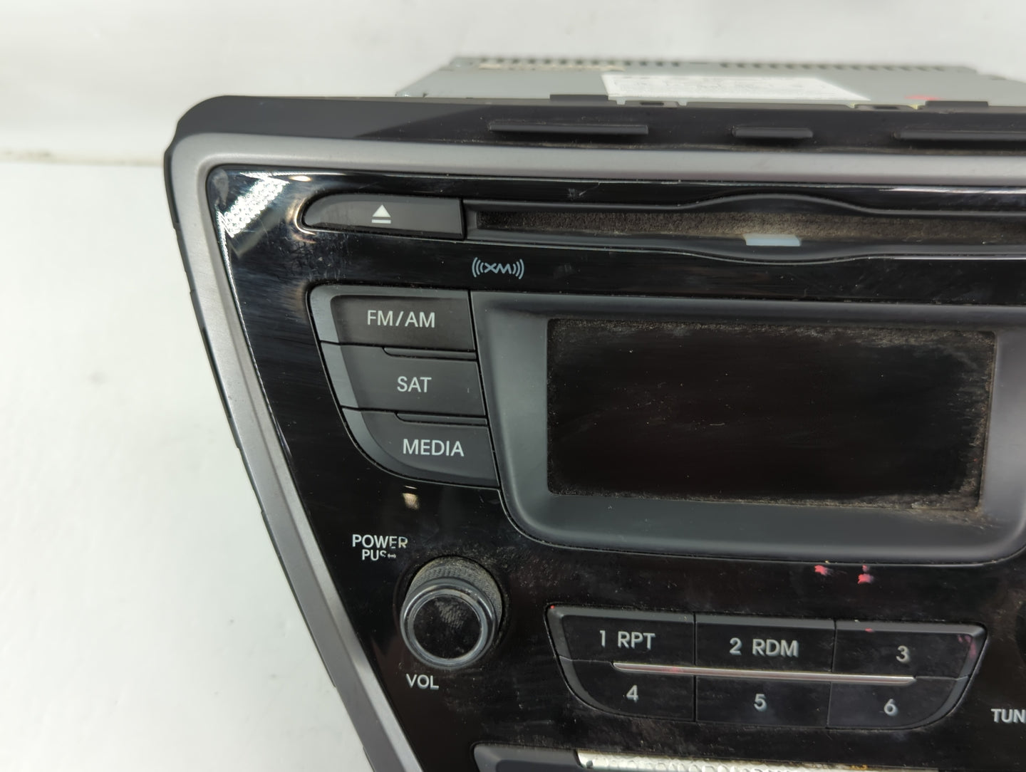 2014-2016 Hyundai Elantra Radio AM FM Cd Player Receiver Replacement P/N:96170-3X156GU Fits Fits 2014 2015 2016 OEM Used Aut