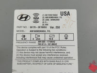 2014-2016 Hyundai Elantra Radio AM FM Cd Player Receiver Replacement P/N:96170-3X156GU Fits Fits 2014 2015 2016 OEM Used Aut