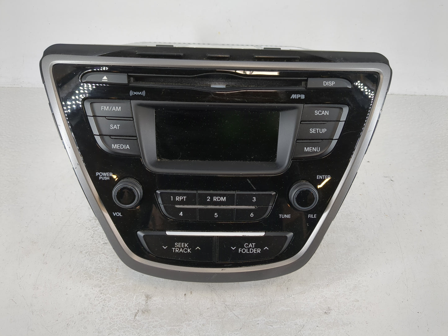 2014-2016 Hyundai Elantra Radio AM FM Cd Player Receiver Replacement P/N:96170-3X156GU Fits Fits 2014 2015 2016 OEM Used Aut