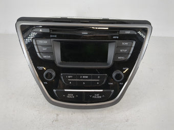 compare product 2014-2016 Hyundai Elantra Radio AM FM Cd Player Receiver Replacement P/N:96170-3X156GU Fits Fits 2014 2015 2016 OEM Used Auto Parts