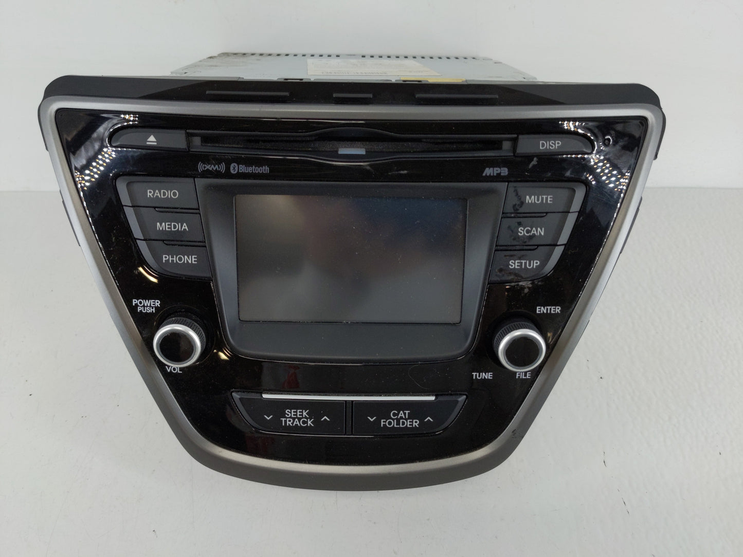 2014-2016 Hyundai Elantra Radio AM FM Cd Player Receiver Replacement P/N:96180-3X165GU Fits Fits 2014 2015 2016 OEM Used Aut